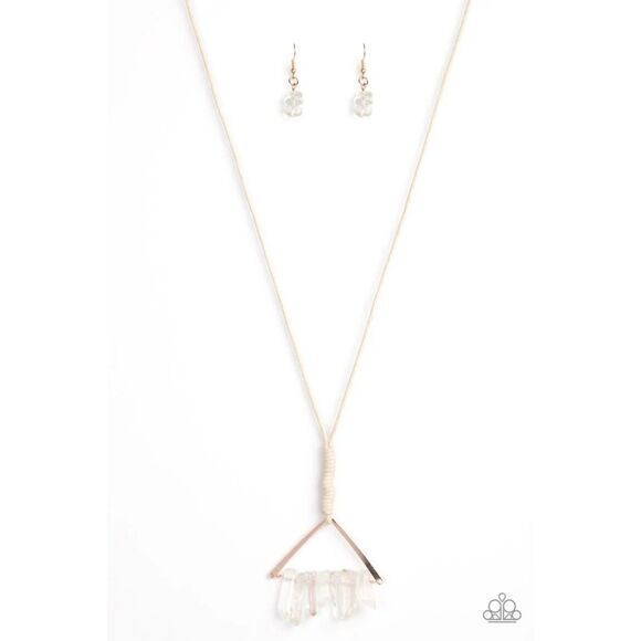 Raw Talent Rose Gold Necklace (480) - Picture 2 of 3